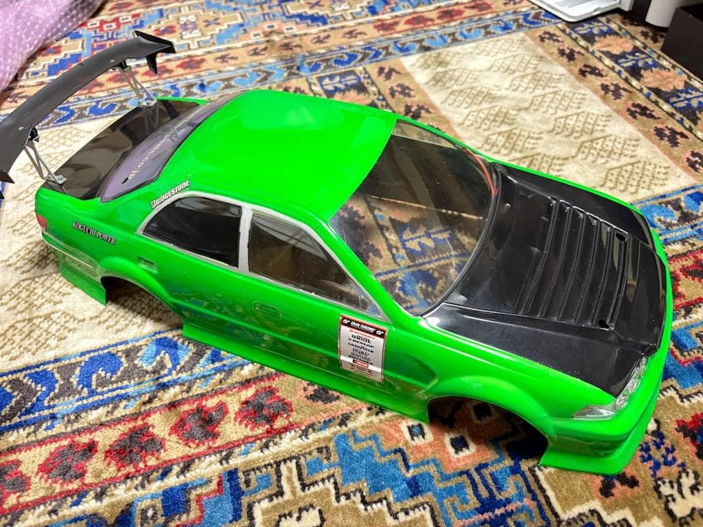 パンドラ 1/10 トヨタ マークII JZX100 電飾カスタム ボディ