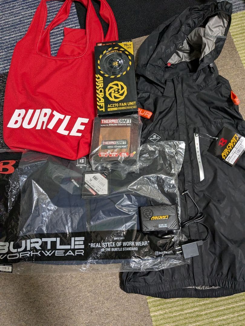 BURTLE バートル　色々6点セット　サーモクラフト　エアクラ
