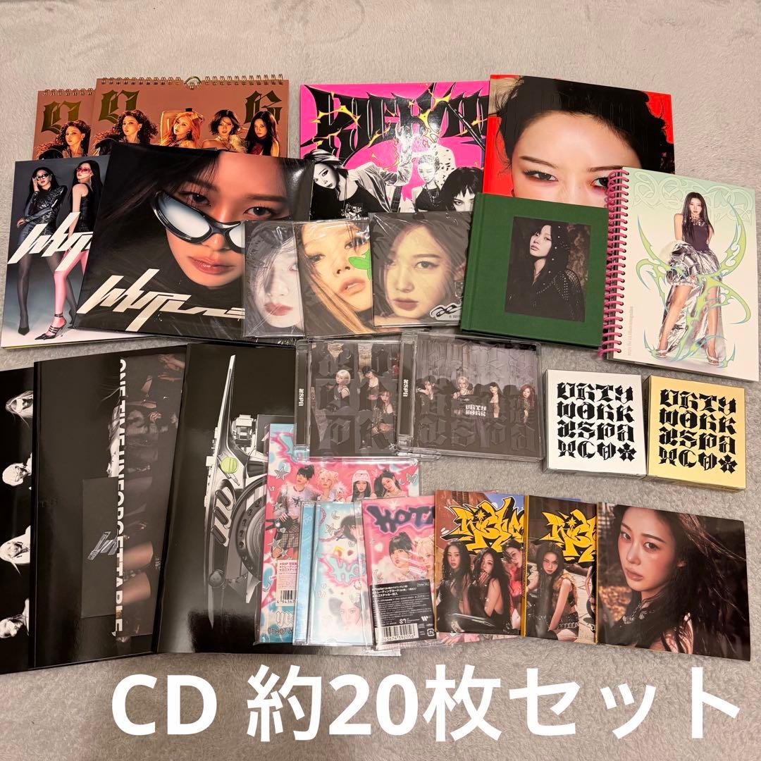 aespa CD まとめ売り 約20枚セット aespa エスパ グッズ CDケース/DVDケース (20枚収 納 可能) K-POP 6