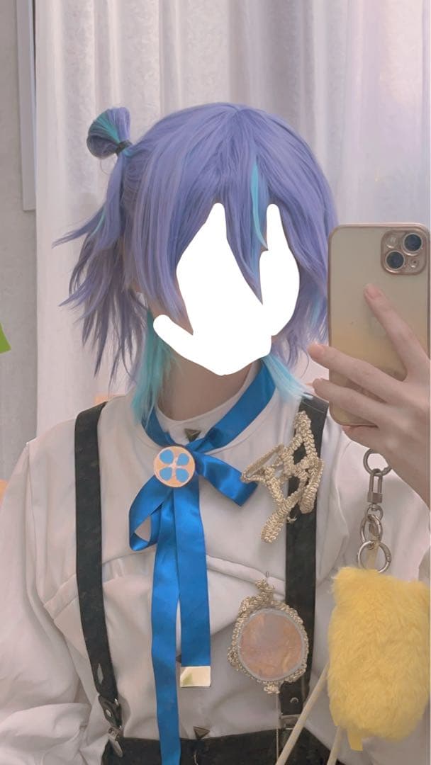 星導ショウ コスプレウィッグ Amazon.co.jp: コスプレウィッグ 星導ショウ 星導晶 パープル ブルー