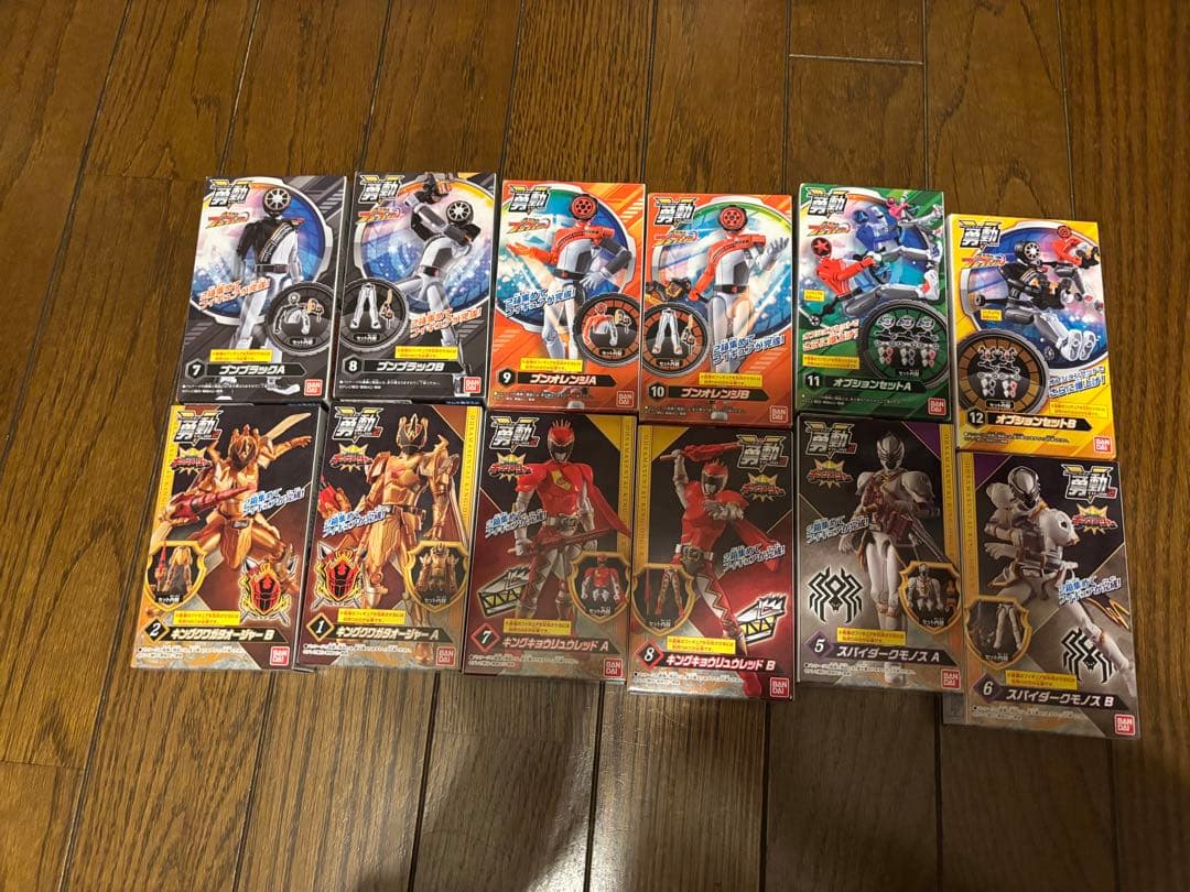 勇動スーパー戦隊セット