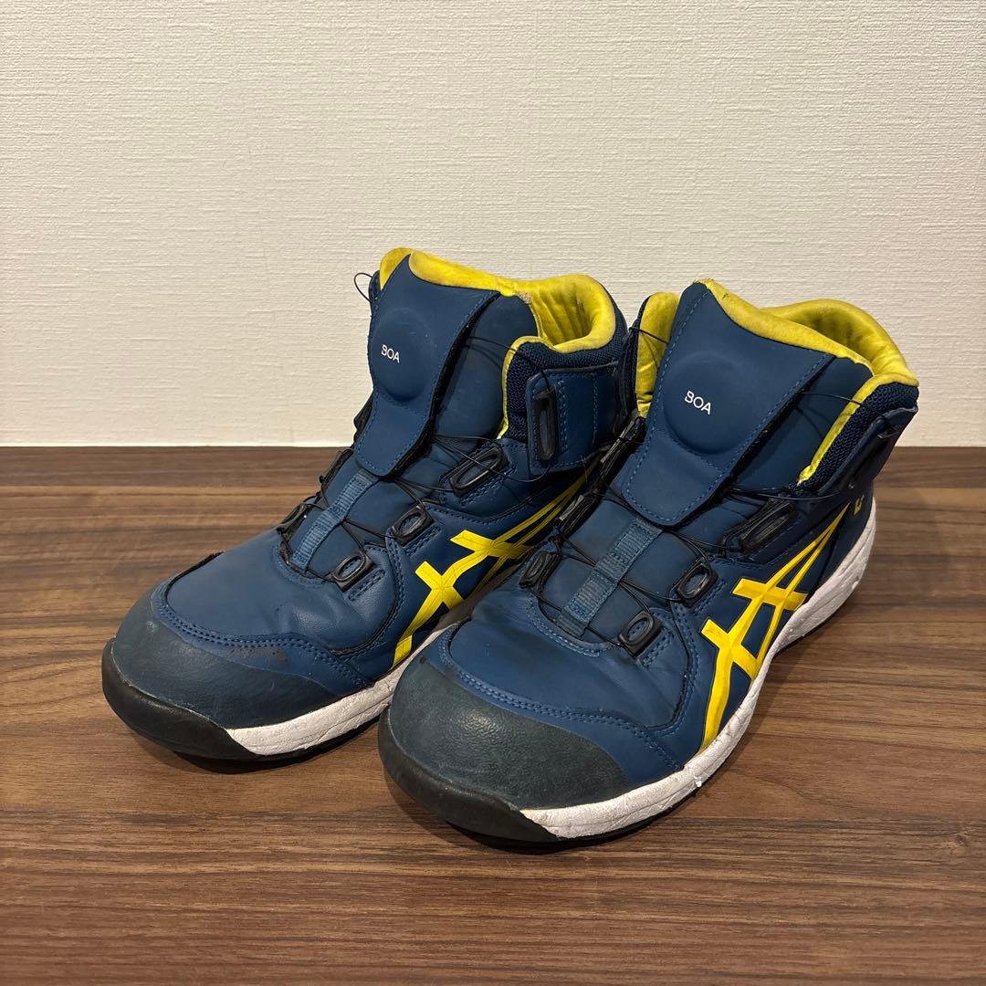 アシックス安全靴 ウィンジョブ CP304 青/黄 楽天市場】アシックス 安全靴 ウィンジョブ CP304 BOA 1271A030