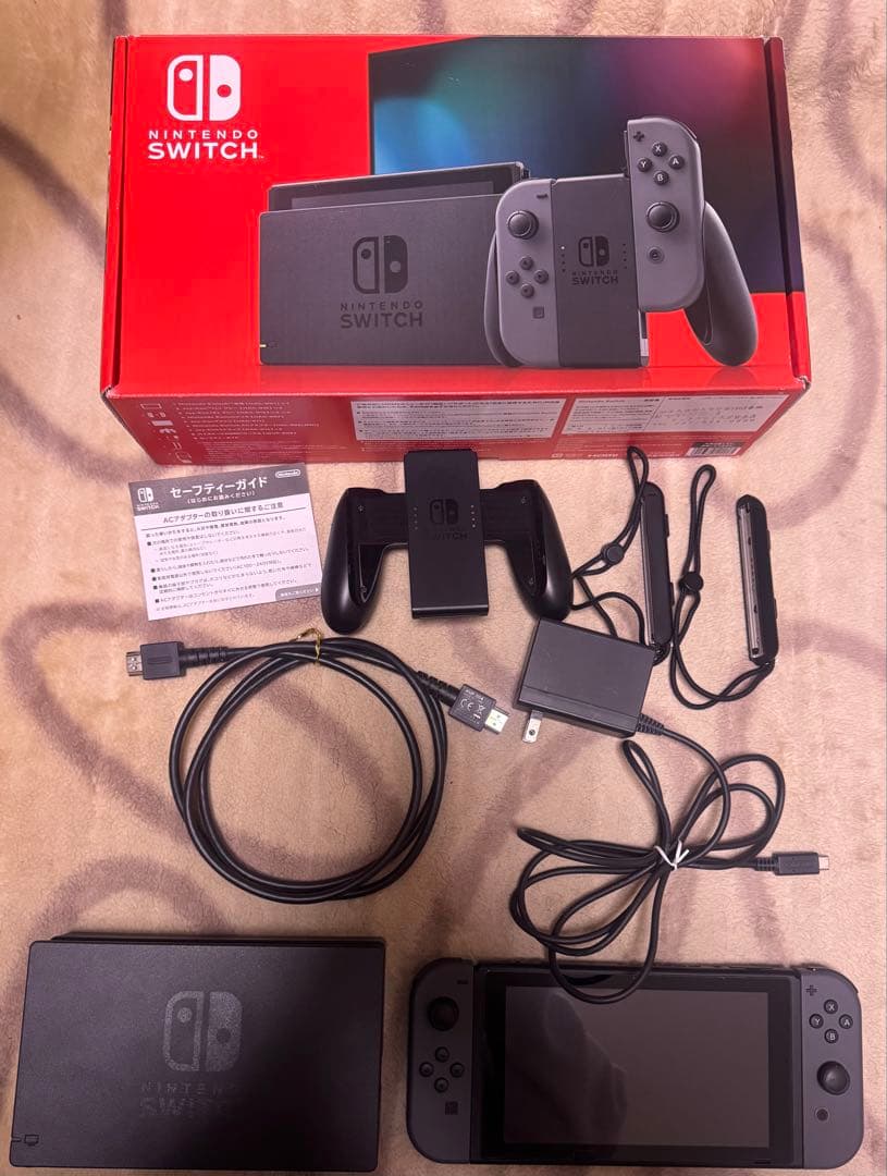 Nintendo Switch グレー　本体　任天堂　ニンテンドー　スイッチ