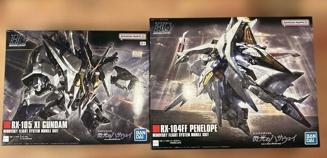 【未組立】HG クスィーガンダム&ペーネロペー&映画初週特典付
