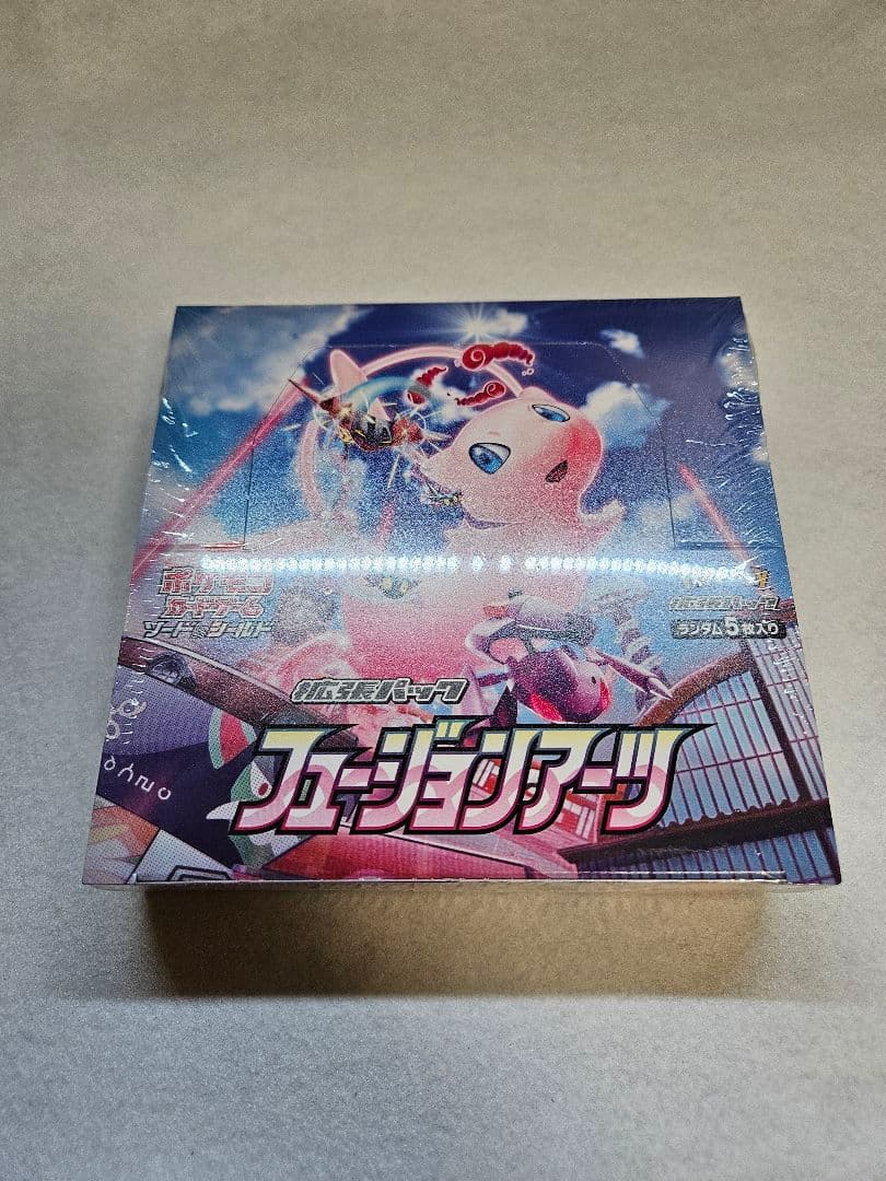 【新品未開封／シュリンク付き】ポケモンカード フュージョンアーツ正規品 ポケモンカードゲーム 即日配送 新品未開封 フュージョンアーツ BOX