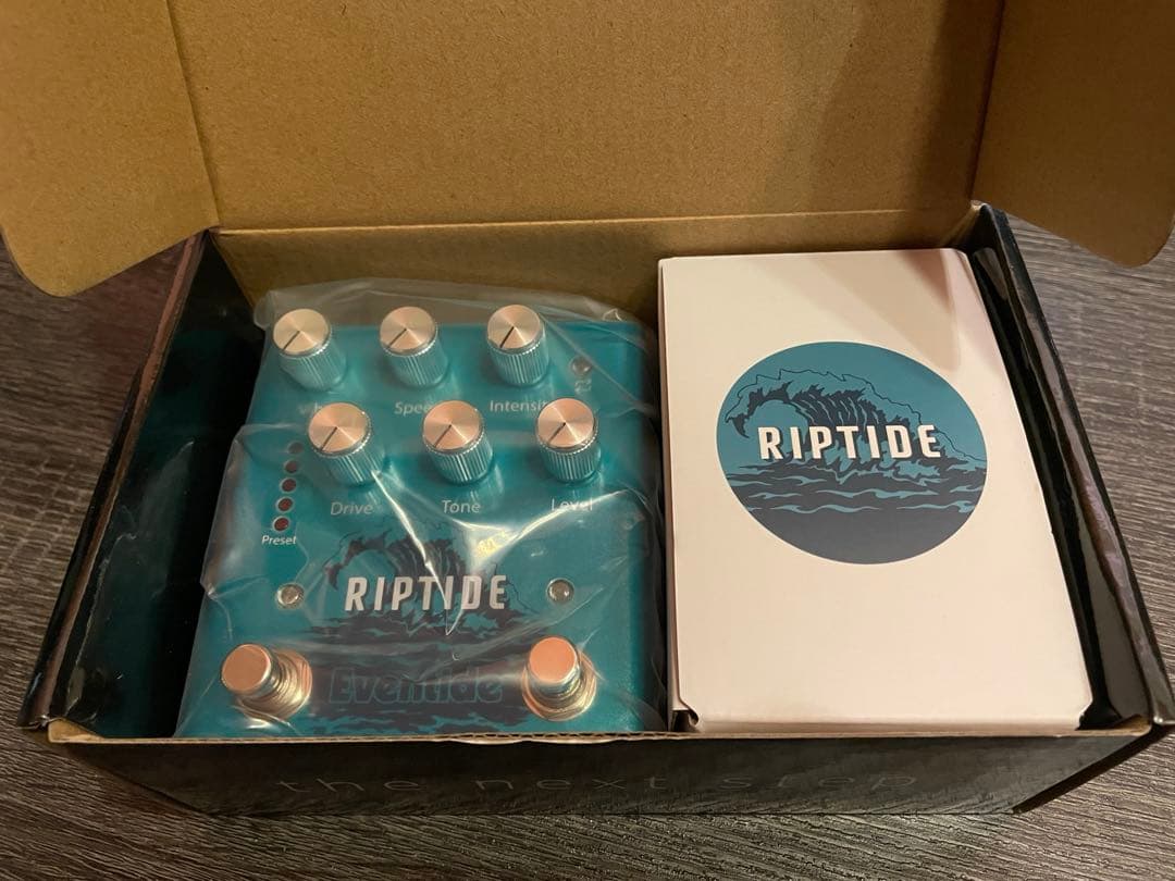 た*ま様 Eventide RIPTIDE【新品未使用】 Riptide - Overdrive and Uni-Vibe Effects Pedal - Eventide Audio