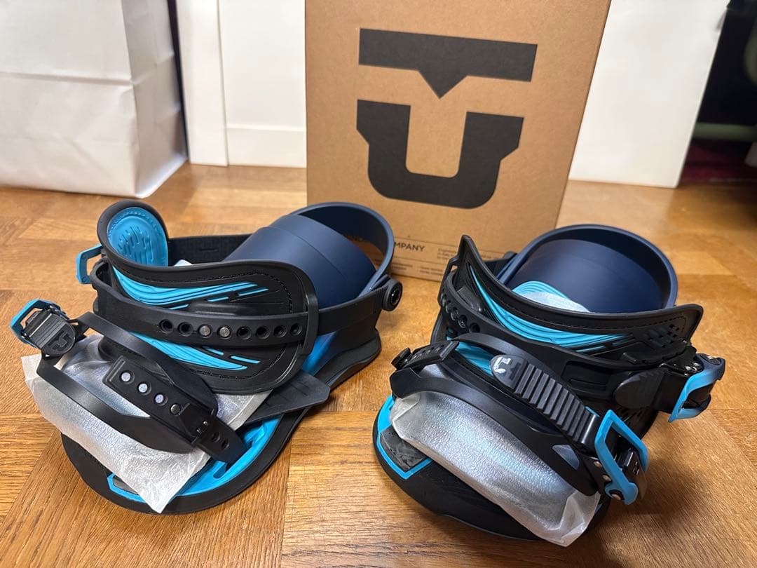 UNION ULTRA AQUA BLUE ビンディング Sサイズ 2023 Union Men's Ultra Snowboard Bindings - Aqua Blue - Attic