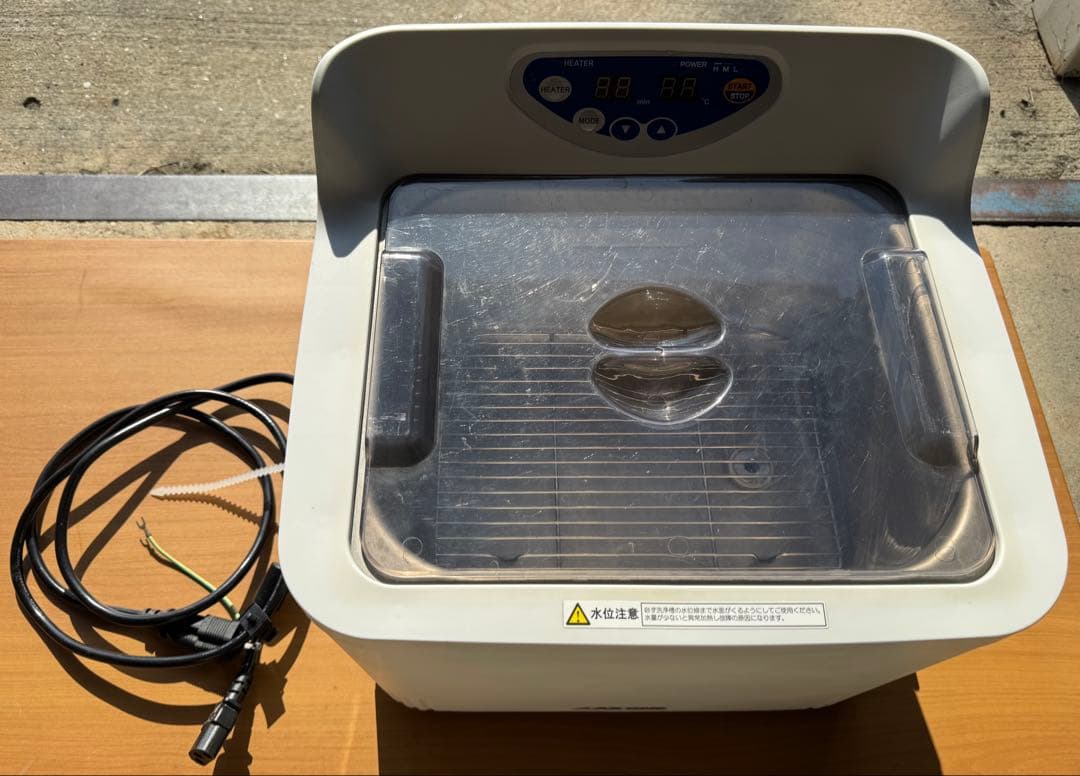 AS ONE 超音波洗浄機 ASU-10 1-2160-04 超音波洗浄器(ASUシリーズ) 386×337×340mm ASU-10 【AXEL