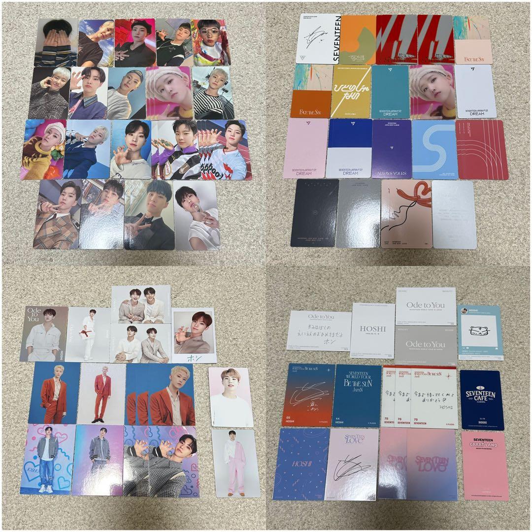SEVENTEEN トレカ ホシ トレカまとめ売り SEVENTEEN ホシ トレカまとめ売り - メルカリ