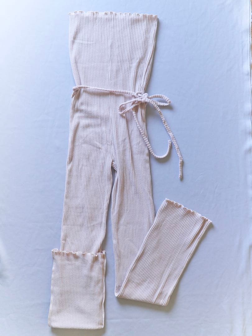 【極美品】LEVDANCE アンクルニットパンツ ピンクベージュ S 極美品】LEVDANCE アンクルニットパンツ ピンクベージュ S - メルカリ