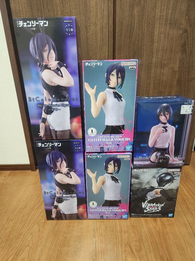 劇場版チェンソーマン レゼ篇　プライズフィギュア 6体セット 劇場版『チェンソーマン レゼ篇』 BiCute Bunnies Figure レゼ