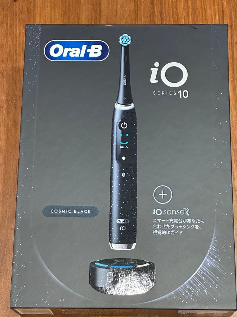 美品 Oral-B iO Series 10 Cosmic Black 本体 電動歯ブラシ ブラウンオーラルB 公式 | iO10（コズミックブラック