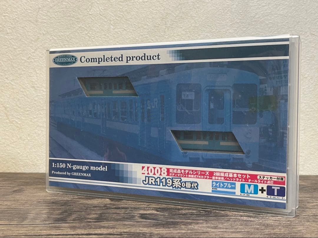 【未使用品】グリーンマックス　4008 JR119系 1:150 Nゲージ Yahoo!オークション -「グリーンマックス119系」(Nゲージ) (鉄道模型