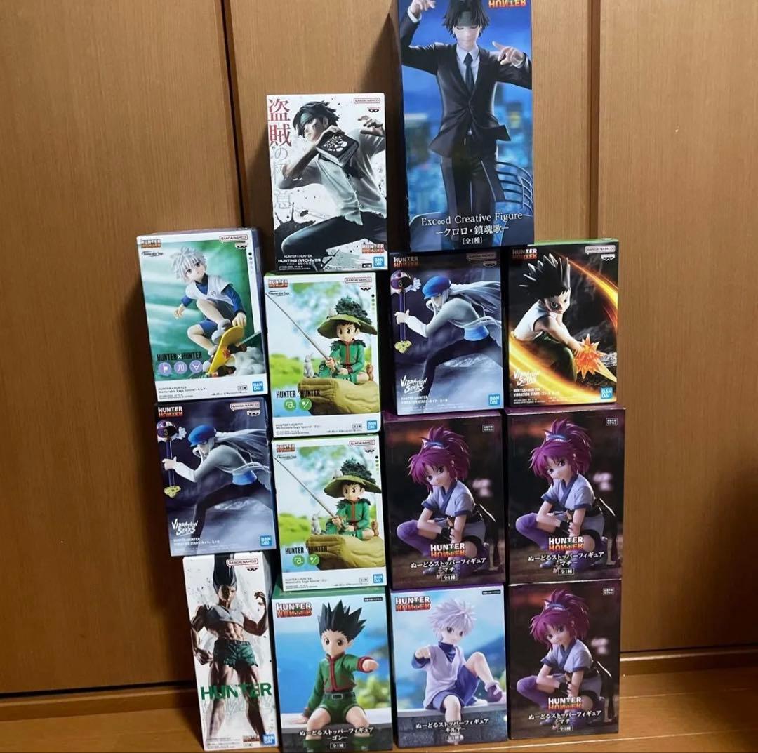 HUNTER×HUNTER フィギュア まとめ売り 13個セット - メルカリ