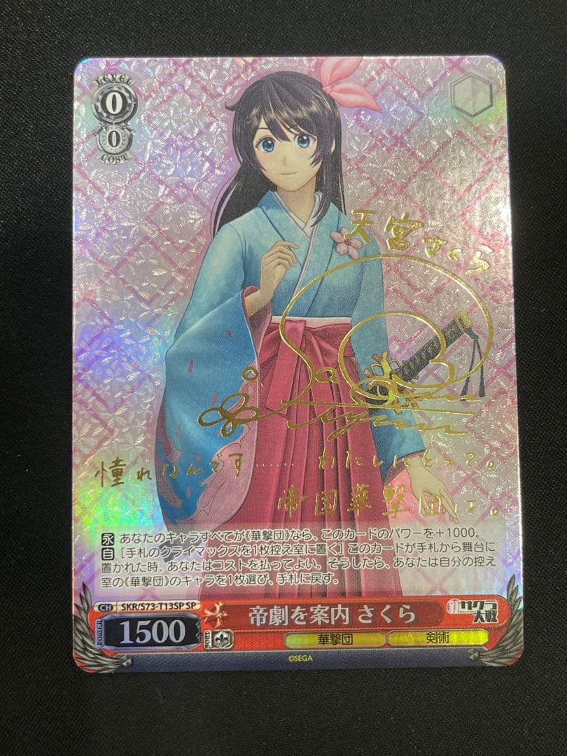 ヴァイスシュヴァルツ 新サクラ大戦 帝劇を案内 さくら SP