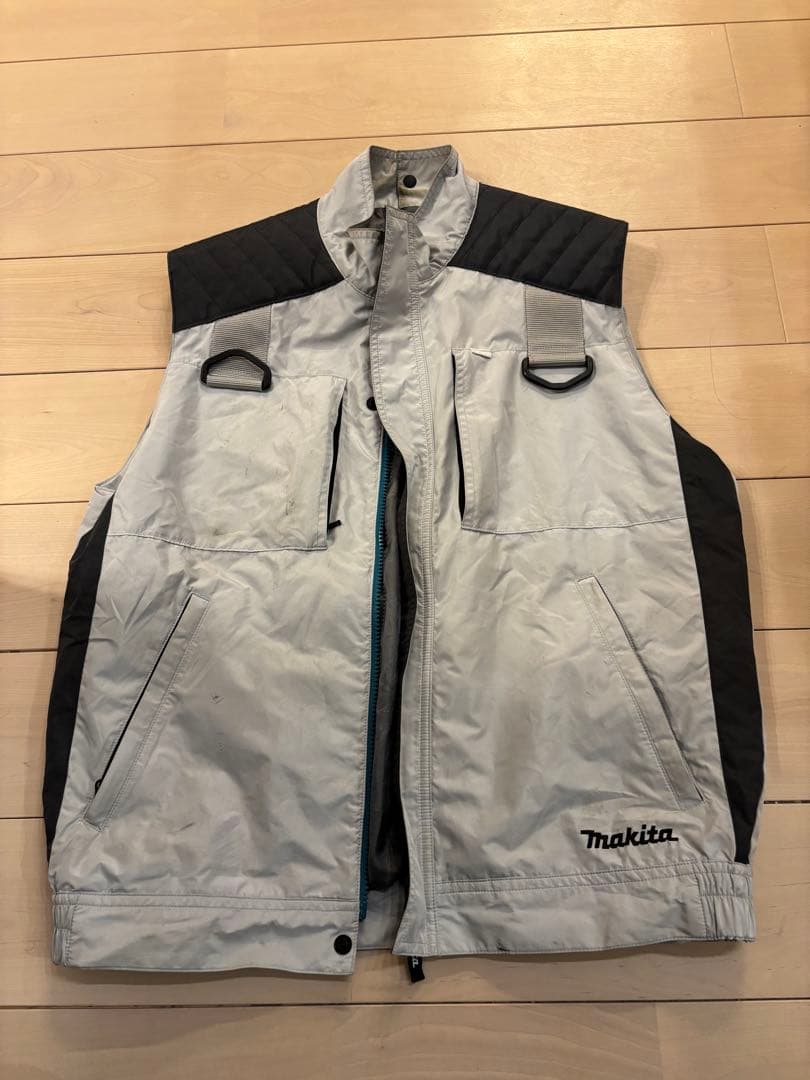 Makita 空調服 グレー/ブラック　ファン　バッテリー付 マキタ ファンジャケット 【2025年モデル解説】激安通販ウエダ金物