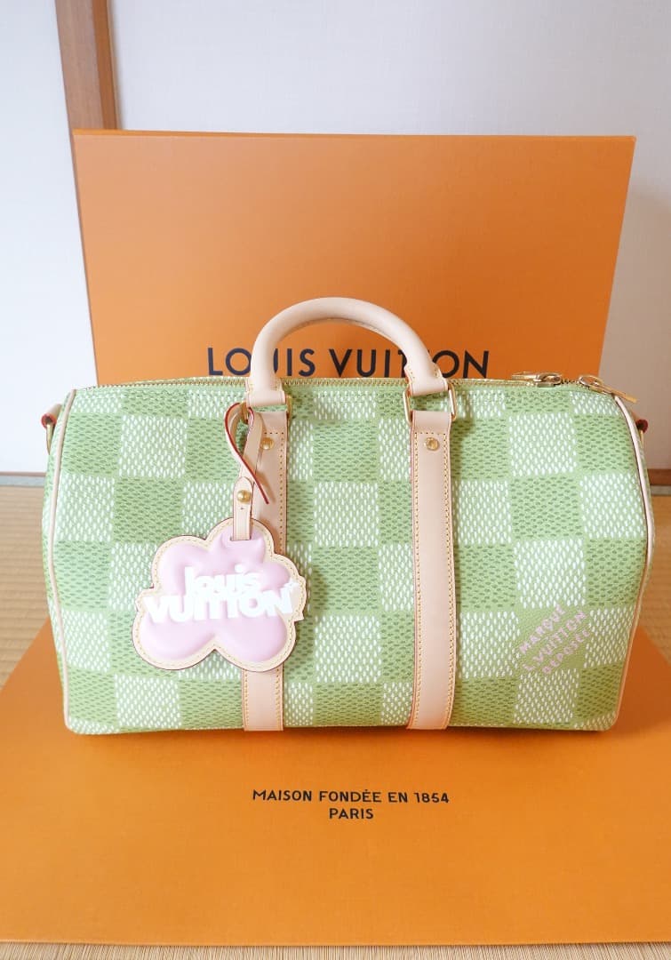 新品未使用品★ルイ・ヴィトン キーポル・バンドリエール 35★ボストンバッグ