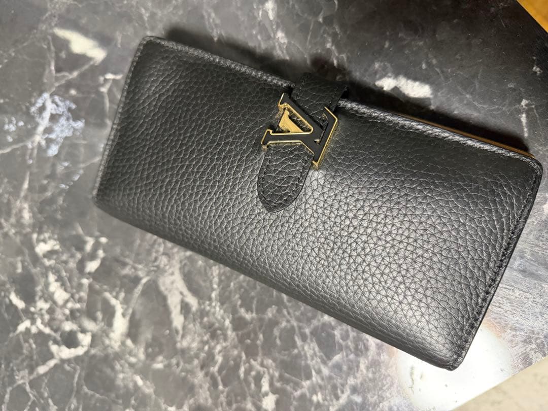 Louis Vuitton ブラック 長財布 最終値下げ！！