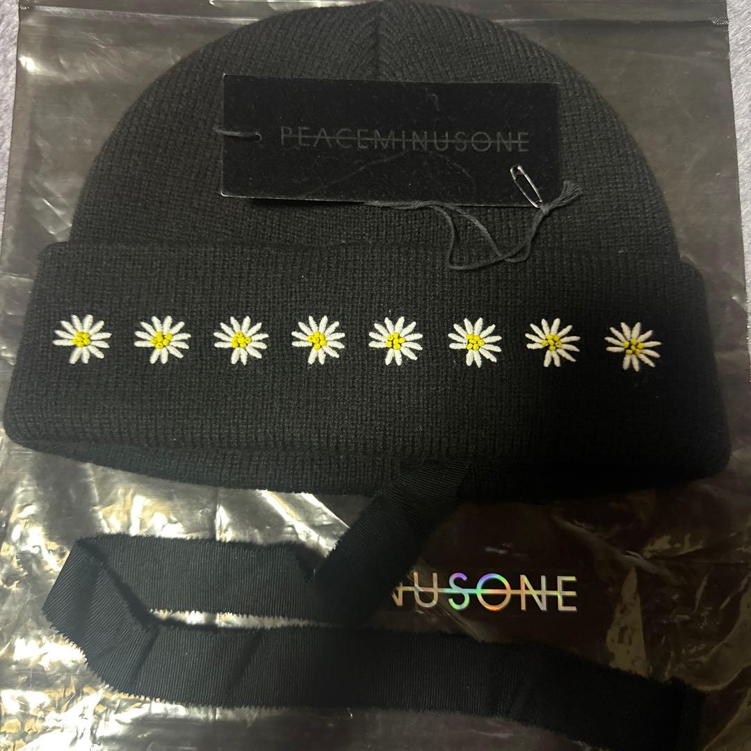 最終値下げ　PEACEMINUSONE デイジー　ニット帽　G-DRAGON
