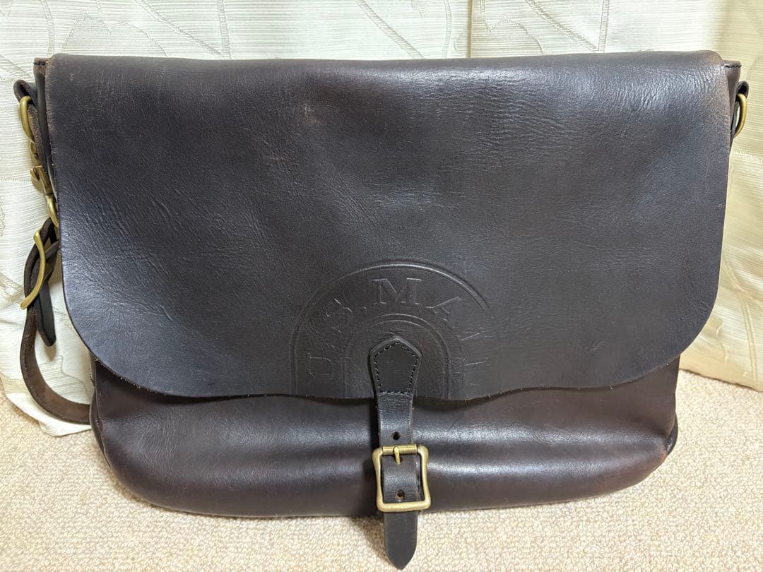 s*p様 VASCO メールバッグ VASCO ヴァスコ レザー ポストマンショルダーバッグS メールバッグ