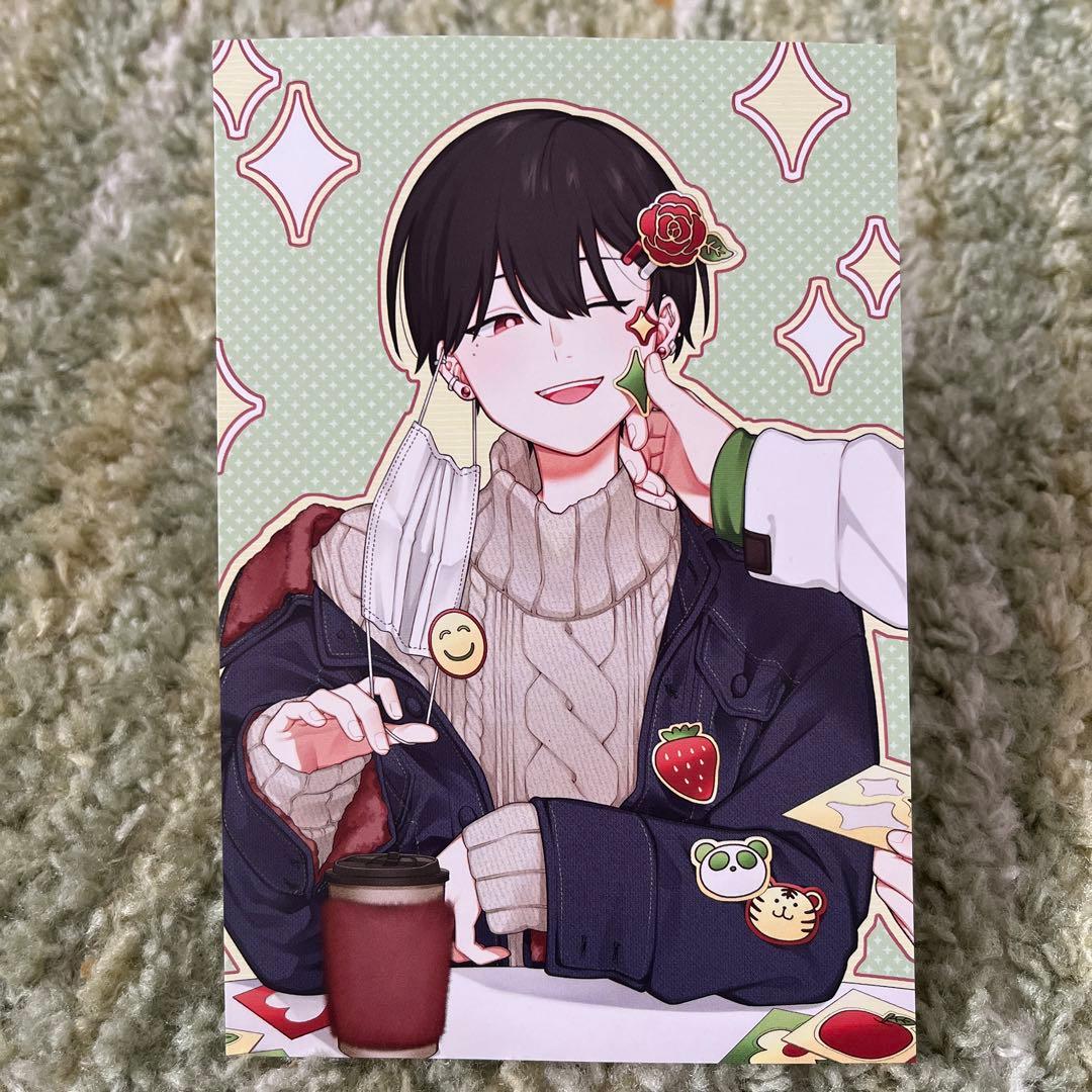 合コンに行ったら女がいなかった話 7巻 特典 イラストカード - メルカリ