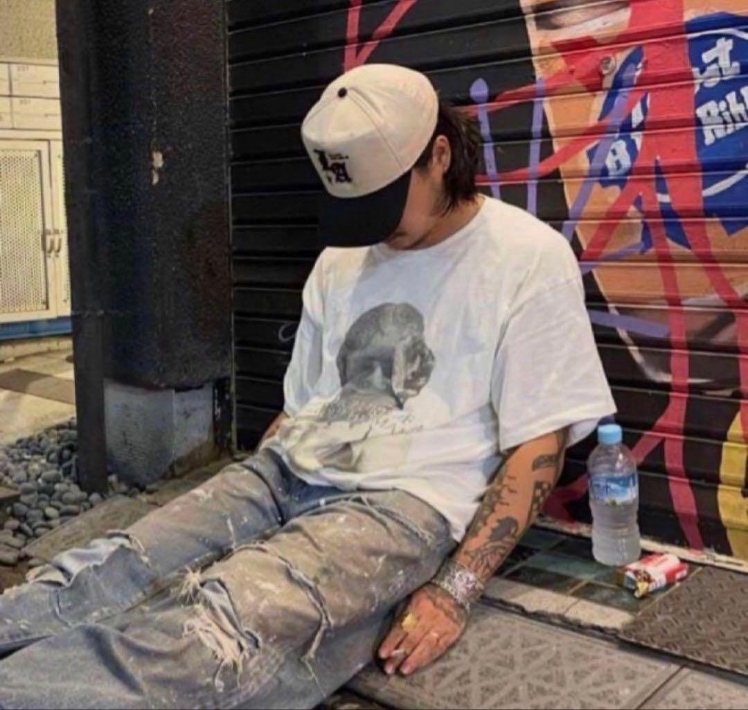 山田蓮キャップ LA海外限定モデル　KEEP OUT FAKE LOVE