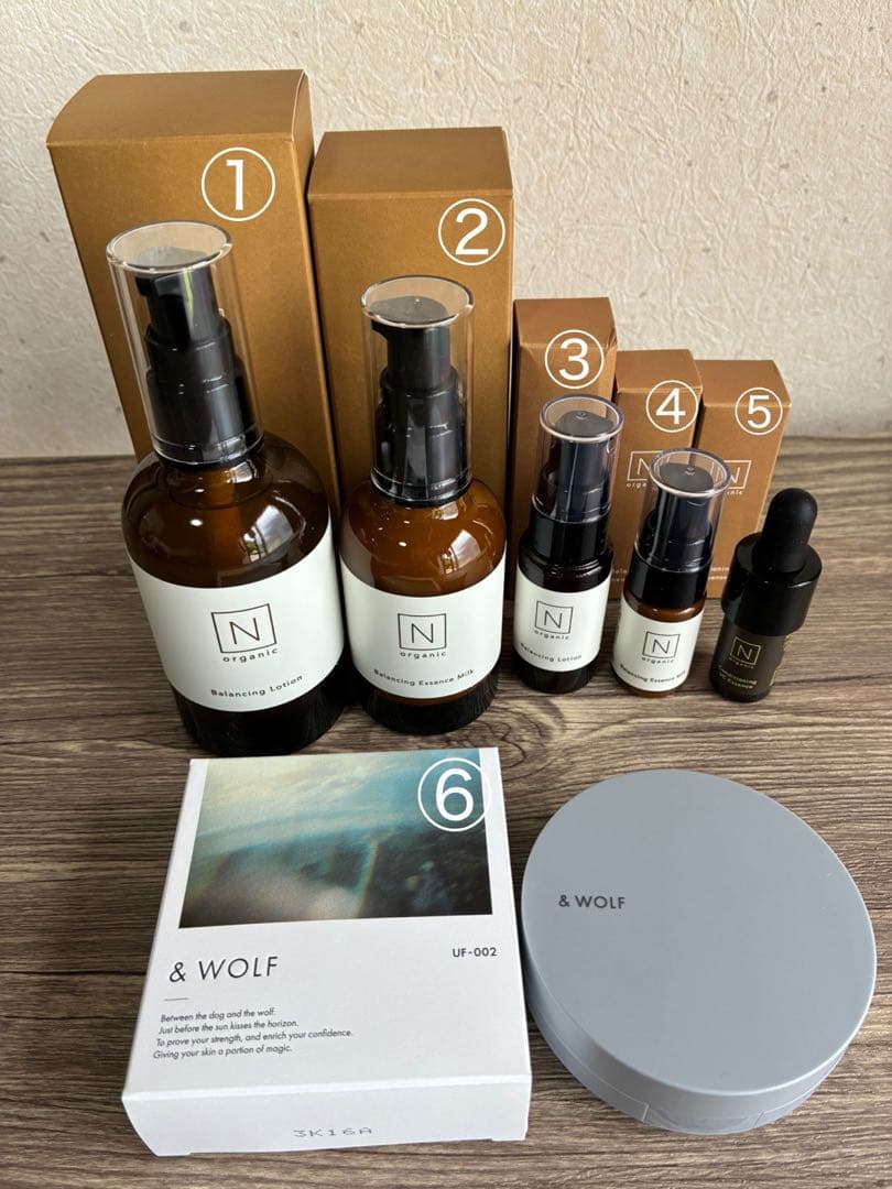 ⭐️N organic スキンケア・リキッドファンデーション 6点セット！