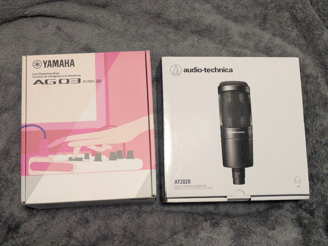 AG03 MK2 & AT2020 配信セット