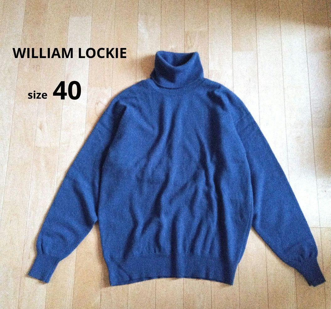 WILLIAM LOCKIE　カシミヤニットセーター　タートルネック　英国製 WILLIAM LOCKIE（ウィリアムロッキー） セーター ニット WILLIAM