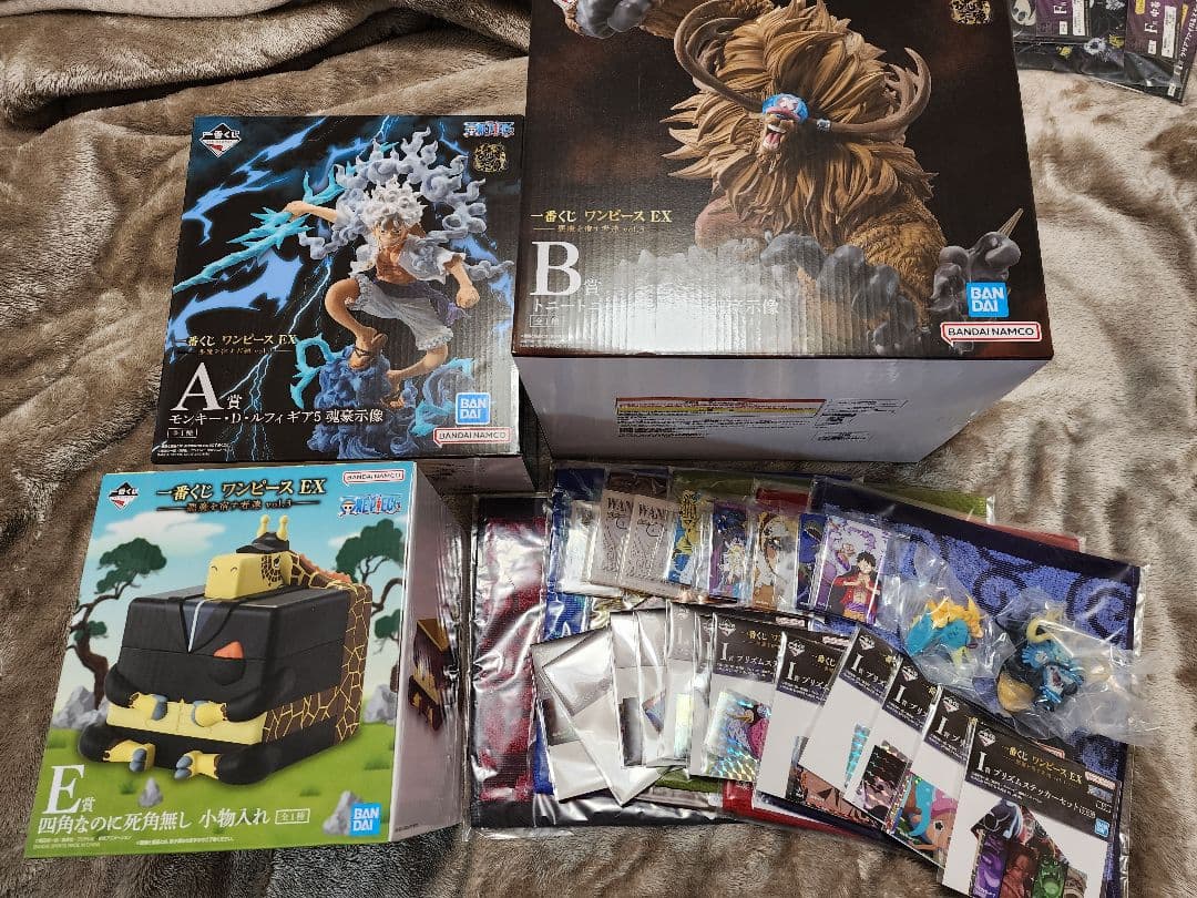 一番くじ ワンピース EX A B E F賞 フィギュア おまけ付き 一番くじ ワンピース EX 悪魔を宿す者達 vol.3｜一番くじ倶楽部
