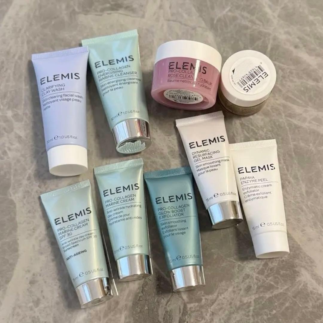 【新品・未使用】ELEMIS（エレミス）スキンケア9点セット　ギフト付き