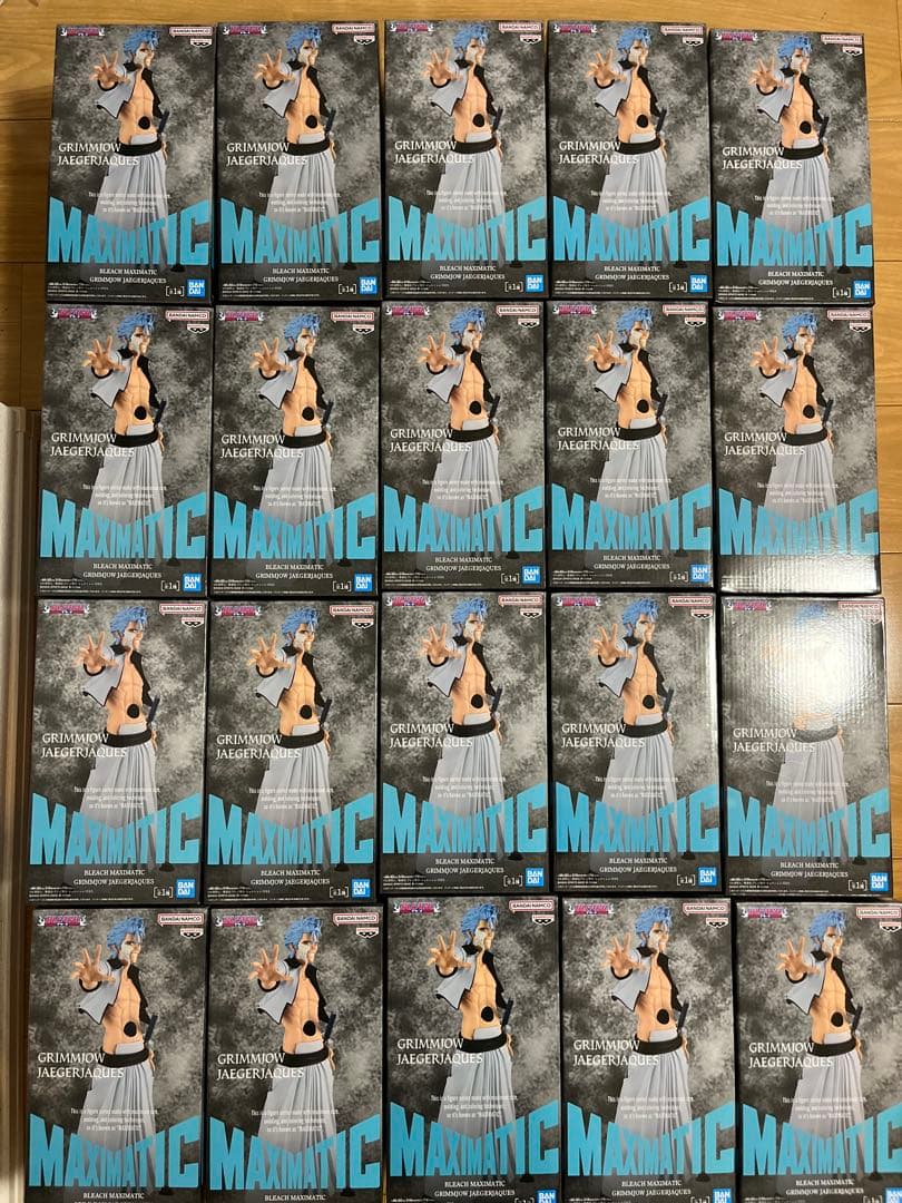 BLEACH MAXIMATIC グリムジョー フィギュア 20体セット