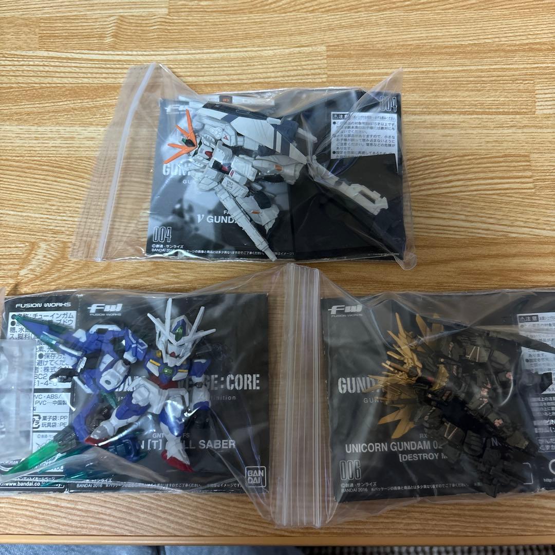 ガンダム コンバージコア 3体セット　プレバン限定
