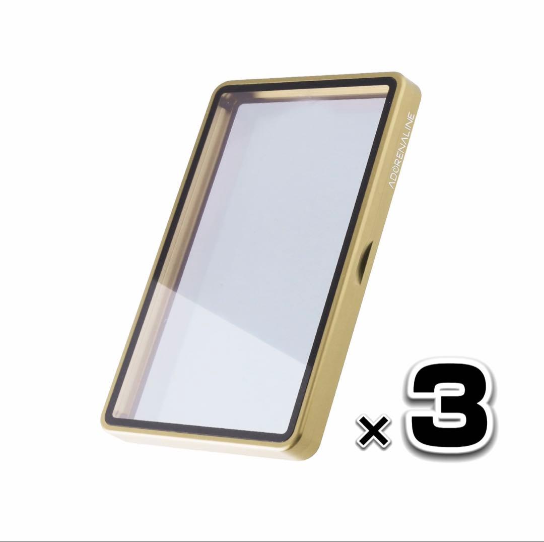 ARS 鑑定品　保護ケース　収納ケース　GOLD×3set