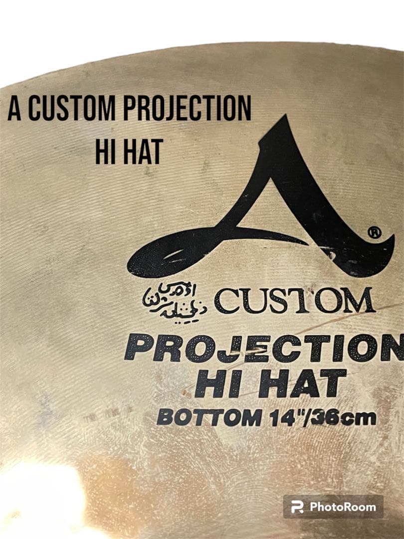 Zildjian Aカスタム PROJECTION Hi-Hat Bottom A Custom 13