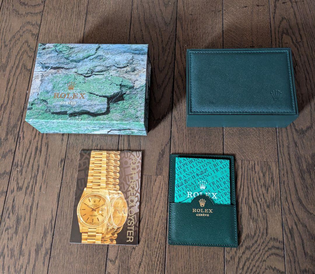 ROLEX 16613 サブマリーナ　空箱とカードケース