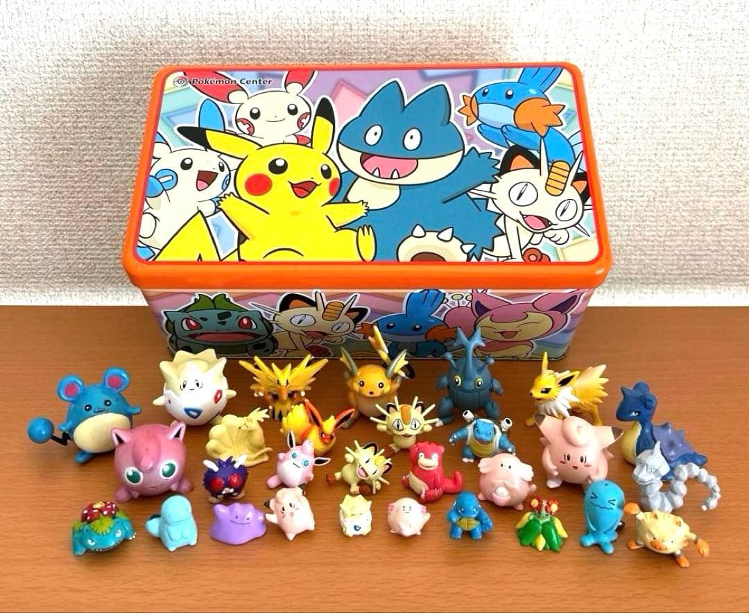 ポケモンフィギュアコレクション（ 缶入り ） ポケモンの1/20スケールフィギュア始動！ 人とポケモンたちが共存する