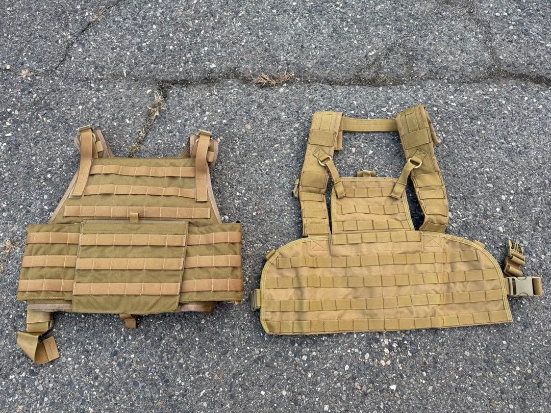 FLYYE製 MBAVプレートキャリア +イーグルフォース製RRVチェストリグ