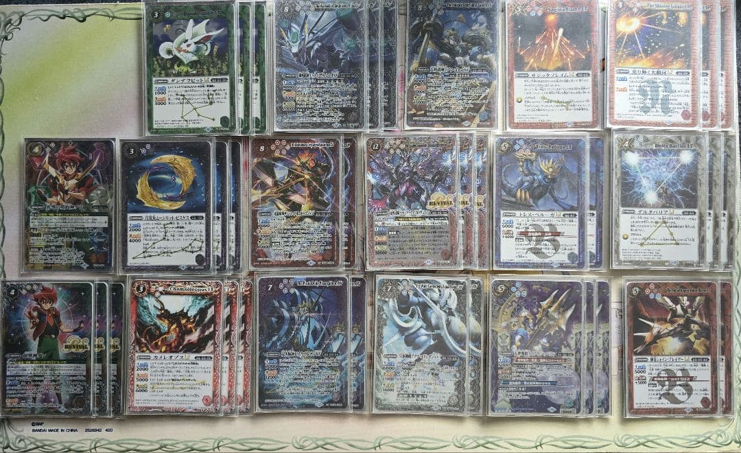 バトスピ 光導デッキ スリーブ付き バトスピ 引退品 スリーブ付き光導デッキ ナイトオーダー入り