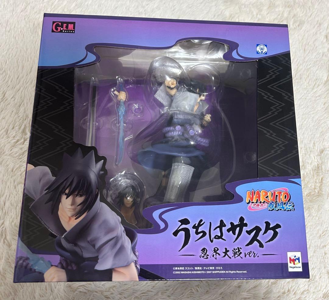 うちはサスケ　フィギュア　忍界大戦ver. G.E.M.シリーズ NARUTO-ナルト- 疾風伝 うちはサスケ 忍界大戦ver
