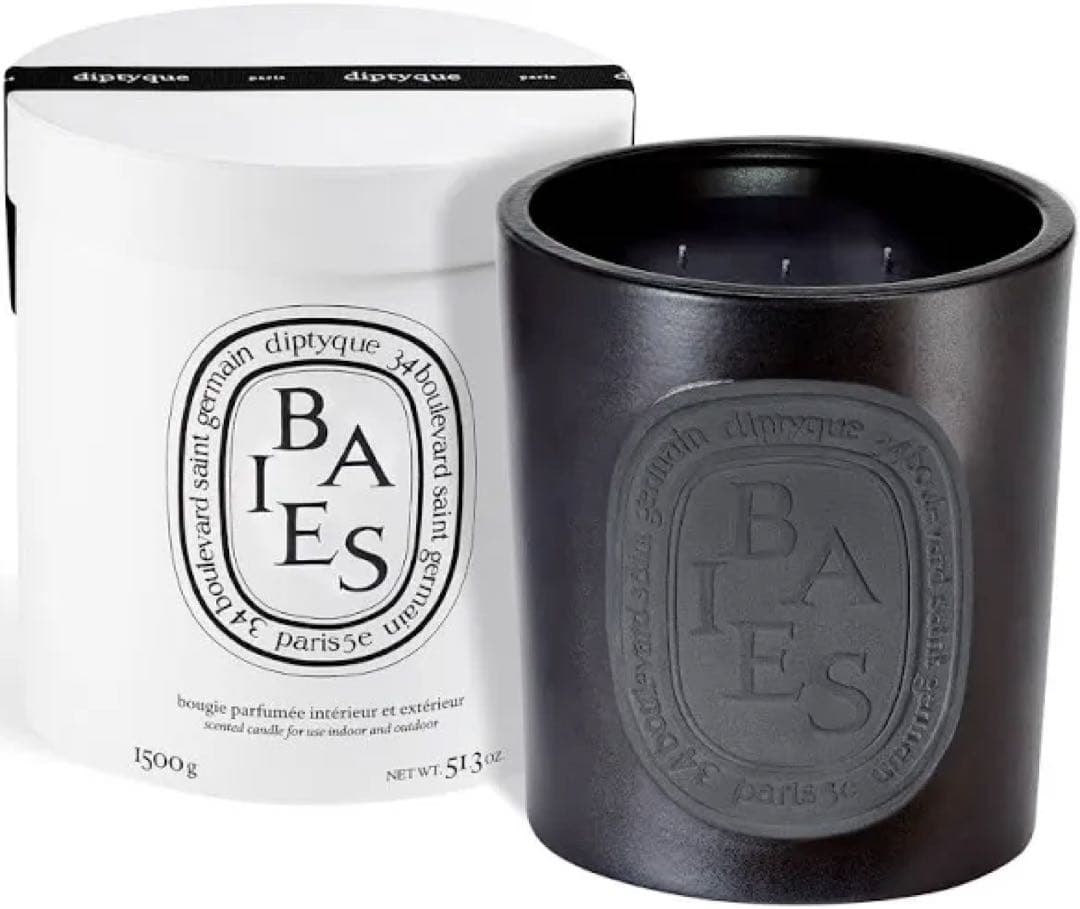 今日のみ‼️diptyque BAIESエクストララージガーデンキャンドル1500