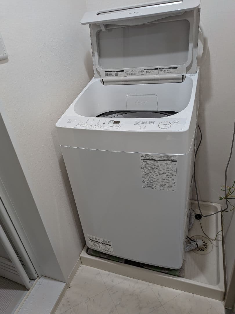 ハ*)様 SHARP 全自動洗濯機 ES-GV8J-N 2025年型
