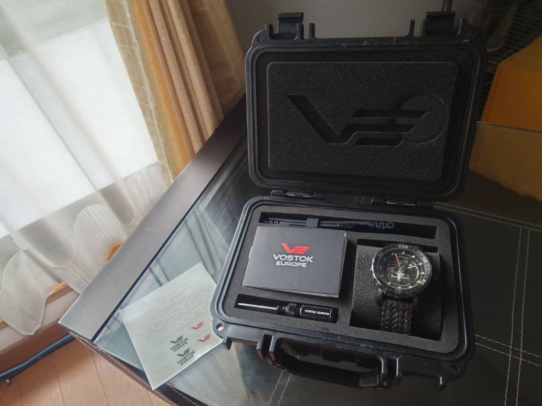 VOSTOK EUROPE 限定モデル コラボ時計MAX織戸選手 レーシングレジェンド・マックス織戸選手とVOSTOK EUROPEの第3弾