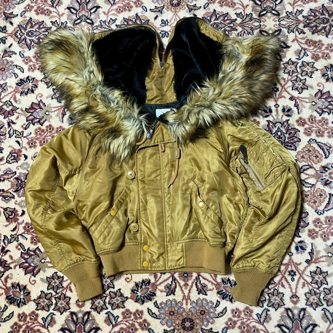 ジャケット・アウター moussy type N2B flight jacket N-2B y2k