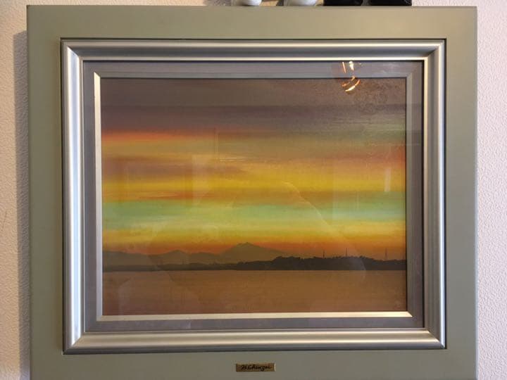 鎮西直秀　一枚の絵　光彩の譜　霞ヶ浦図