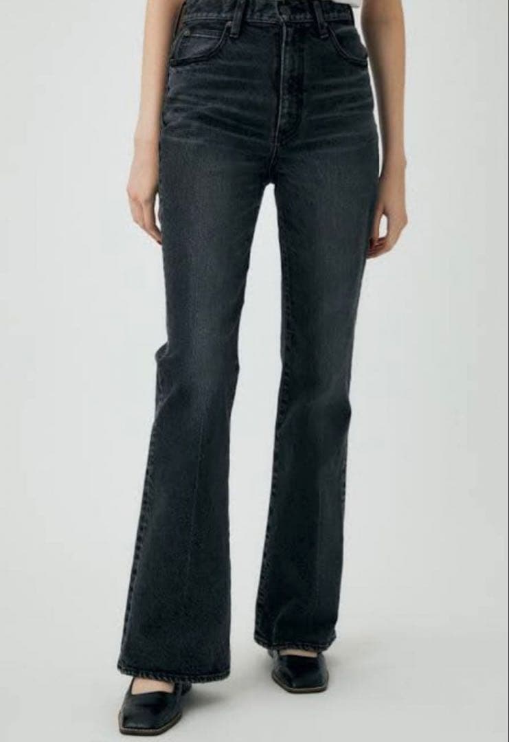 MOUSSY MVS BLACK FLARE(L)25ロング