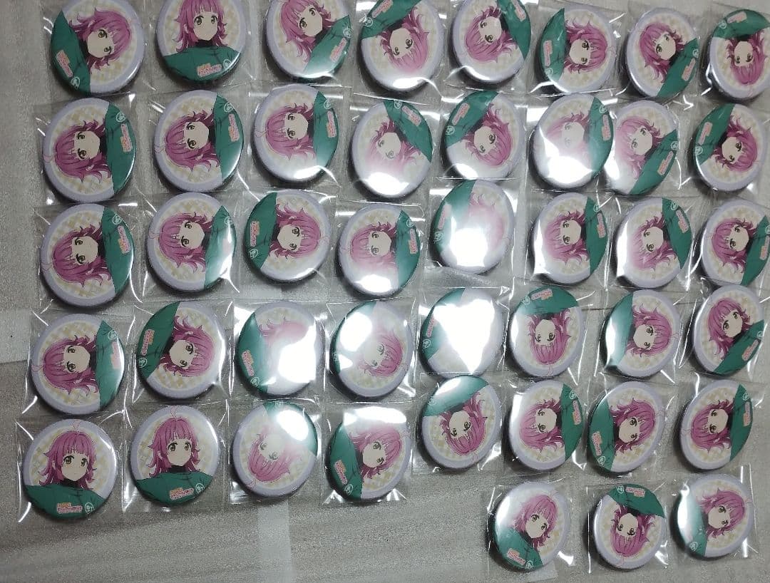 ラブライブ！　虹ヶ咲　ファンミ　天王寺璃奈　缶バッジ　43個セット ラブライブ！虹ヶ咲学園スクールアイドル同好会 グッズセット／天王寺