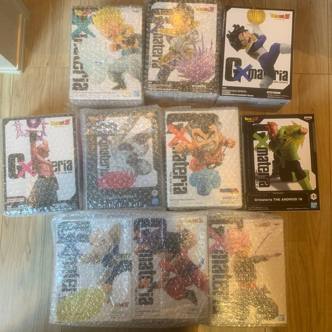 gmateriaドラゴンボール フィギュア 10体セット　まとめ売り □ 激レア ドラゴンボールZ Z戦士必殺技フィギュア 10体 コンプリート
