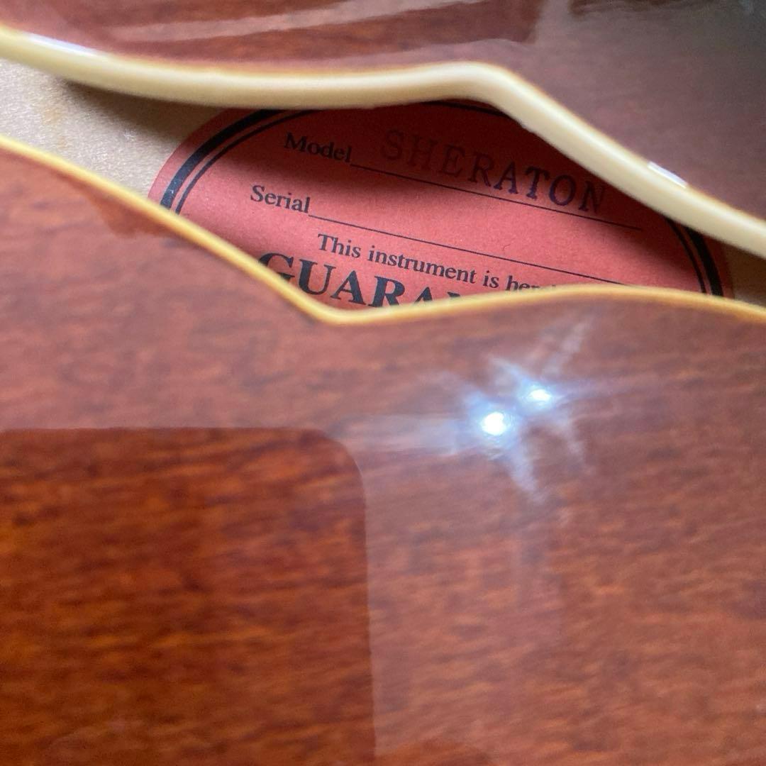 Epiphone GIBSON Sheraton IIセミアコ専用ケースジャンク - メルカリ