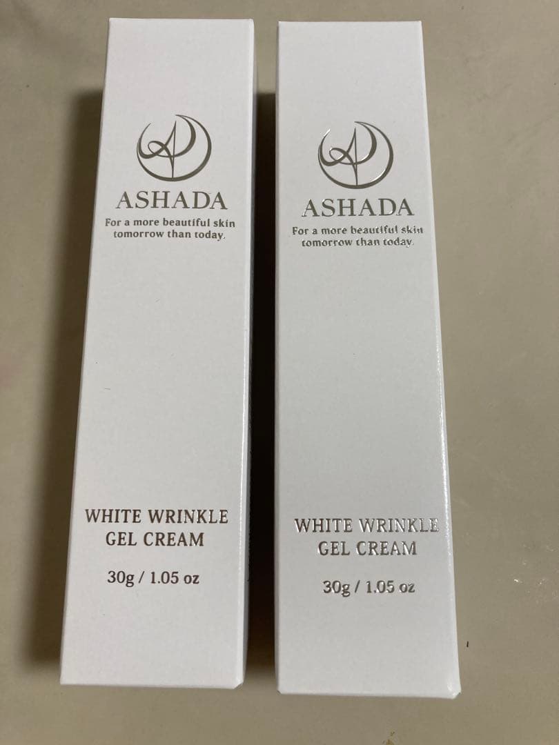 ASHADA WHITE WRINKLE GEL CREAM 30g✖️２本